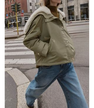 Parka Acolchada Zara