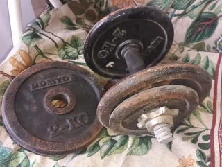 Pesas de gimnasio 2kg