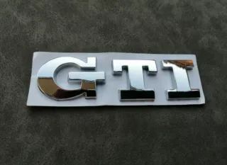Logo Emblema GTI VW Golf Polo Maletero Fsi