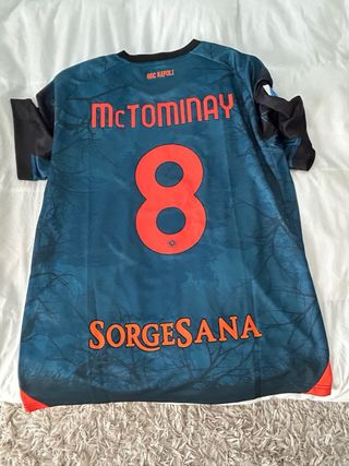 Camiseta Napoli Halloween EA7 Talla L