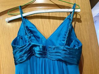 Vestido de ceremonia azul