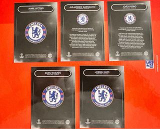 Chelsea Summer Signings Cards