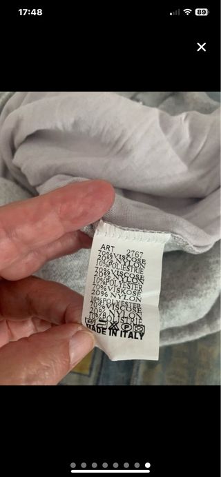 Jersey lentejuelas gris plata