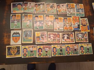 Lote de Cromos del Valencia este de los años 90