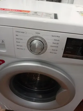 Lavadora LG 8kg con garantía y transporte