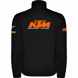 CHAQUETA TIPO MOTO SOFTSHELL KTM PERSONALIZADA