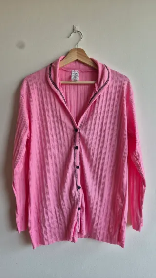 Pijama Algodón Rosa Talla S-M Nueva