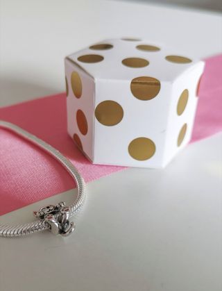2 CHARM FLOR GATO COLGANTE PARA PULSERA PANDORA