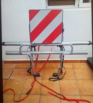 Portabicicletas portón 2 bicis