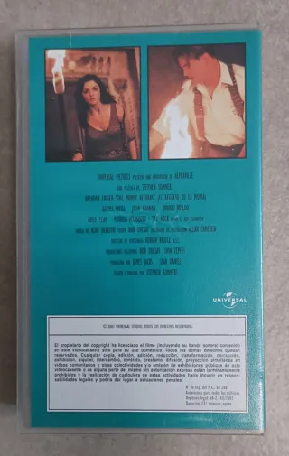 Pack 2 Películas VHS: MIB y The Mummy