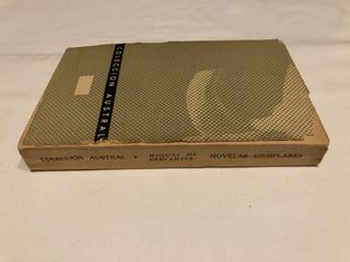 NOVELAS EJEMPLARES. Miguel de Cervantes. 1939