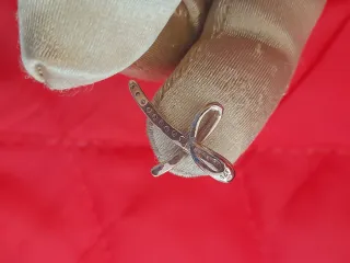 Colgante Cruz Oro dorado 9k con Diamantes