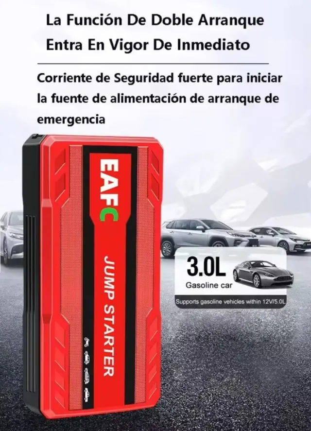 Booster Arrancador Batería Coche 600A FUENGIROLA