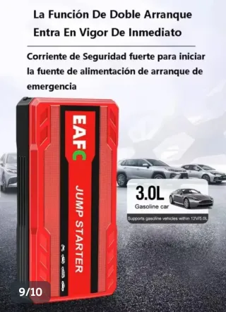 Booster Arrancador Batería Coche FUENGIROLA