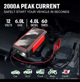 Booster Arrancador Batería Coche FUENGIROLA