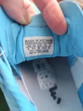 Zapatillas Pádel Wilson Kaos 3 Azul N°39