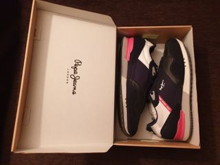 Zapatillas Pepe Jeans London Morado/Rosa