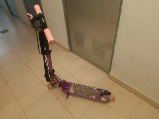 Patín infantil MID5 morado