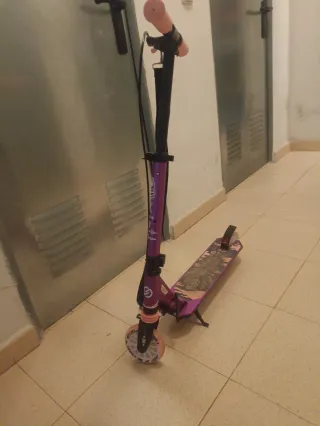 Patín infantil MID5 morado