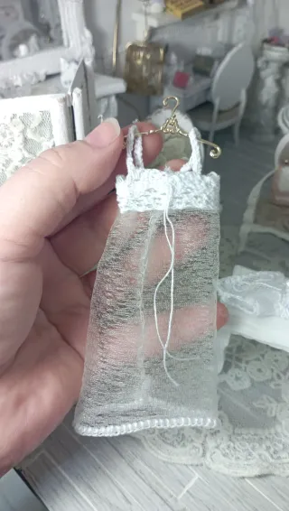 Set Lingerie Miniatura Dollhouse Scala 1:12