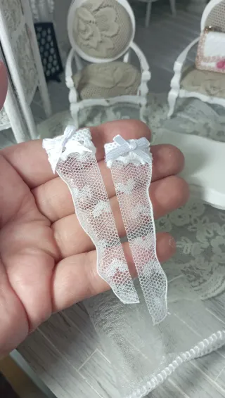 Set Lingerie Miniatura Dollhouse Scala 1:12