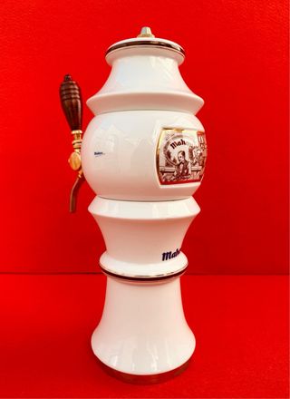 GRIFO DE CERVEZA MAHOU / PORCELANA / AÑOS 80