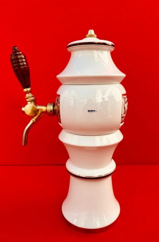 GRIFO DE CERVEZA MAHOU / PORCELANA / AÑOS 80