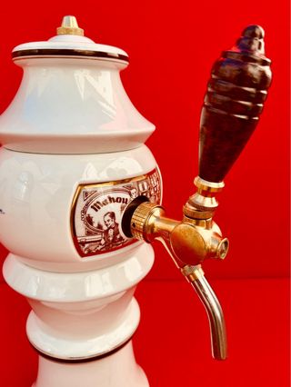 GRIFO DE CERVEZA MAHOU / PORCELANA / AÑOS 80