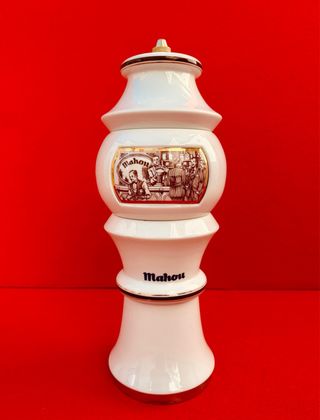 GRIFO DE CERVEZA MAHOU / PORCELANA / AÑOS 80