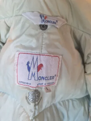 Giubbotto Moncler Grenoble piuma d'oca vintage