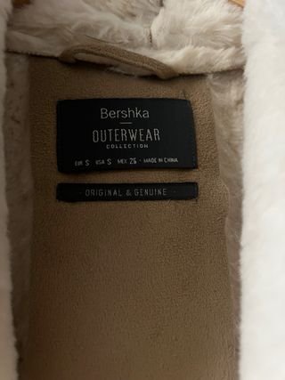Chaleco Bershka pelo mujer