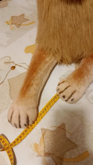 Grande Peluche Leone Realistico