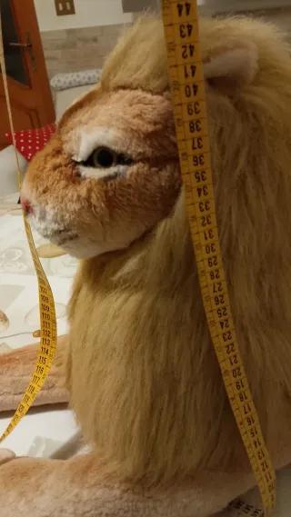 Grande Peluche Leone Realistico