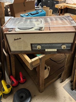 Tocadiscos Radio Antiguo Telefunken Andante