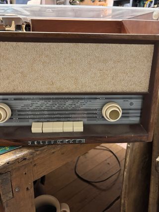 Tocadiscos Radio Antiguo Telefunken Andante