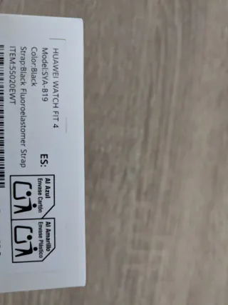 Huawei Watch Fit 4 Nero (Nuovo)