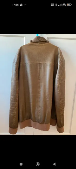 Chaqueta bomber Desigual marrón