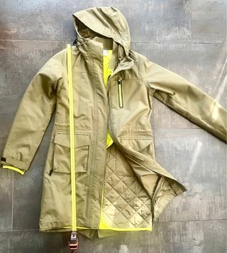 Chaqueta Nike verde con forro acolchado