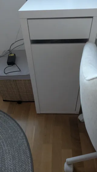 Escritorio infantil MICKE IKEA blanco