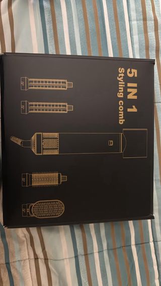 Spazzola multiuso styling nero e oro