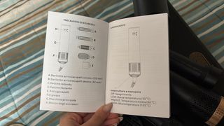 Spazzola multiuso styling nero e oro