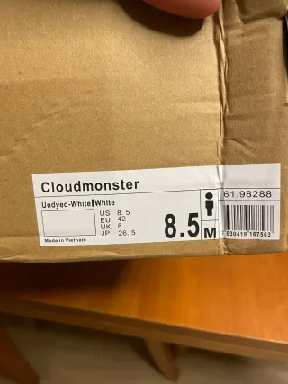 Zapatillas On Cloudmonster Talla 42