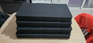 4 Planchas Espuma Cuadriculada precortada