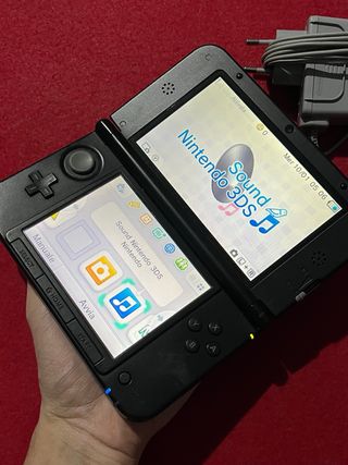 Nintendo 3DS XL con caricabatterie