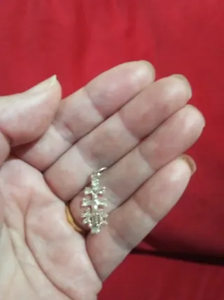 Colgante Cruz de Caravaca Plata