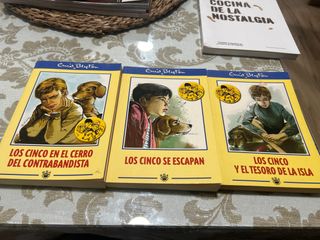 Pack 3 libros Los Cinco Enid Blyton