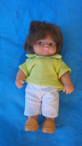 2 Bambole Vintage 15 cm tipo barriguitas