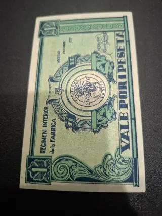 Billete Guerra Civil Madrid