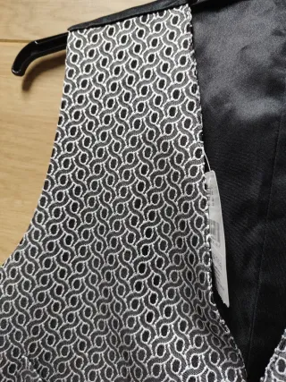 Chaleco de vestir hombre estampado talla