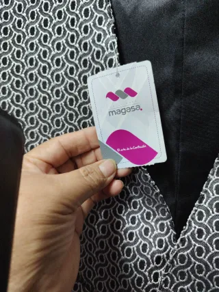 Chaleco de vestir hombre estampado talla